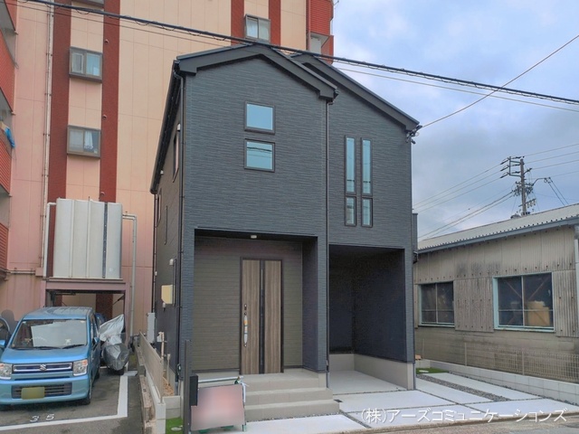 愛知県名古屋市港区小碓２丁目の新築戸建て完成写真 2026年4月6日撮影