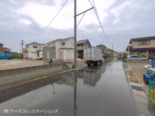 愛知県名古屋市港区東茶屋１丁目の新築戸建て外構写真 2026年4月22日撮影