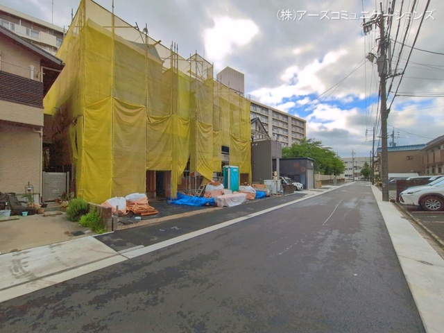 愛知県名古屋市北区山田4丁目の新築戸建て上棟写真 2026年5月21日撮影