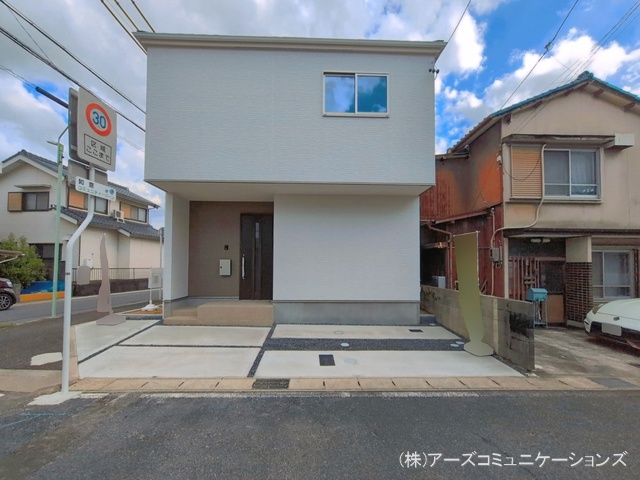 愛知県名古屋市北区六が池町の新築戸建て完成写真 2026年4月30日撮影