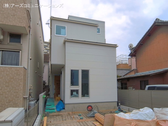 愛知県名古屋市北区金城２丁目の新築戸建て外構写真 2026年4月14日撮影