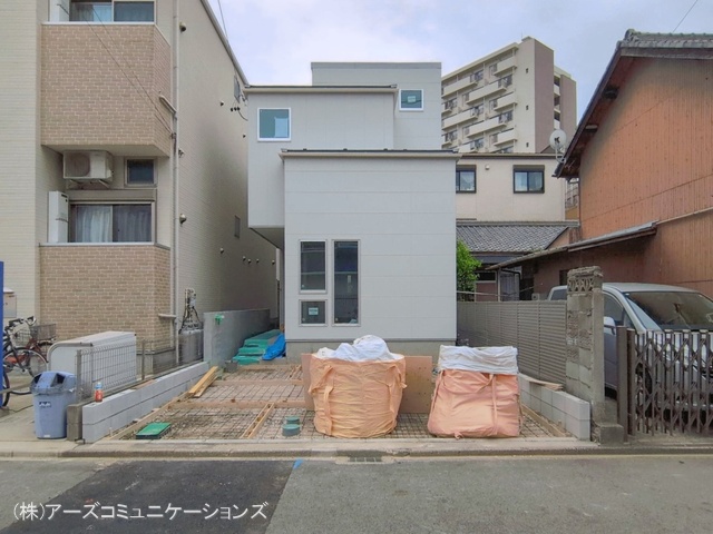 愛知県名古屋市北区金城２丁目の新築戸建て外構写真 2026年4月14日撮影