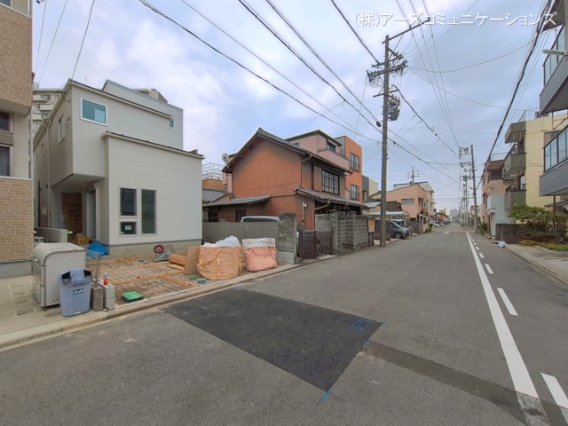 愛知県名古屋市北区金城２丁目の新築戸建て外構写真 2026年4月14日撮影