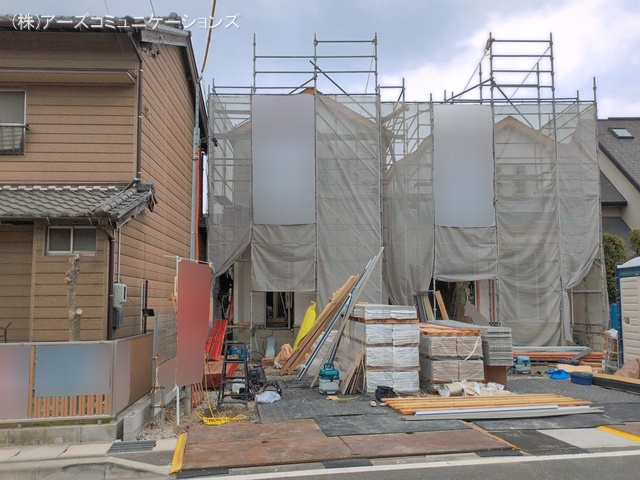 愛知県名古屋市港区東茶屋１丁目の新築戸建てシート写真 2026年4月16日撮影