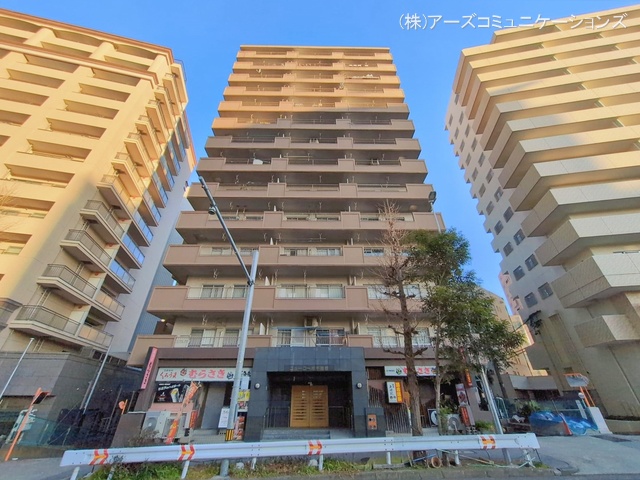 愛知県名古屋市東区葵3丁目のマンション『ニューコーポ千種橋』外観写真 2026年2月19日撮影