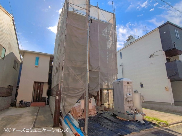 愛知県名古屋市北区大杉町７丁目の新築戸建てシート写真 2026年4月12日撮影