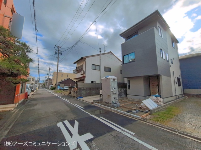愛知県名古屋市北区大杉町７丁目の新築戸建て外構写真 2026年5月21日撮影
