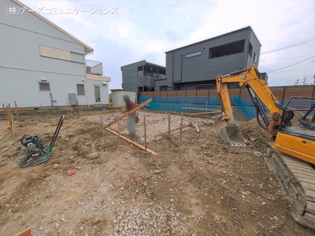 愛知県名古屋市港区福田１丁目の新築戸建て基礎写真 2026年4月16日撮影