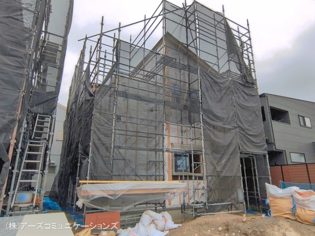 愛知県名古屋市港区福田１丁目の新築戸建てシート写真 2026年6月3日撮影