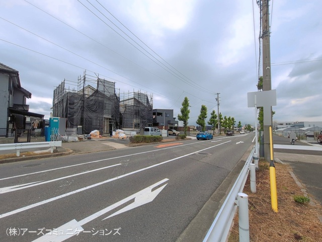 愛知県名古屋市港区福田１丁目の新築戸建てシート写真 2026年6月3日撮影