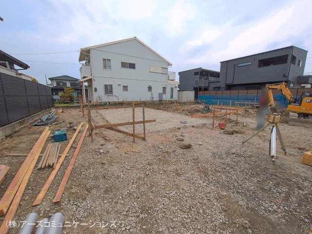 愛知県名古屋市港区福田１丁目の新築戸建て基礎写真 2026年4月16日撮影