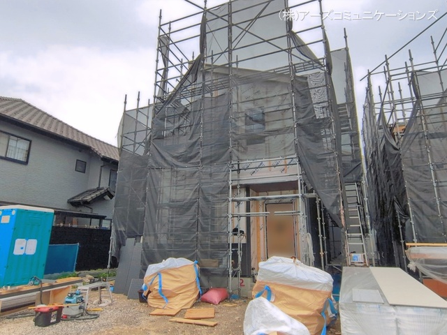 愛知県名古屋市港区福田１丁目の新築戸建てシート写真 2026年6月3日撮影