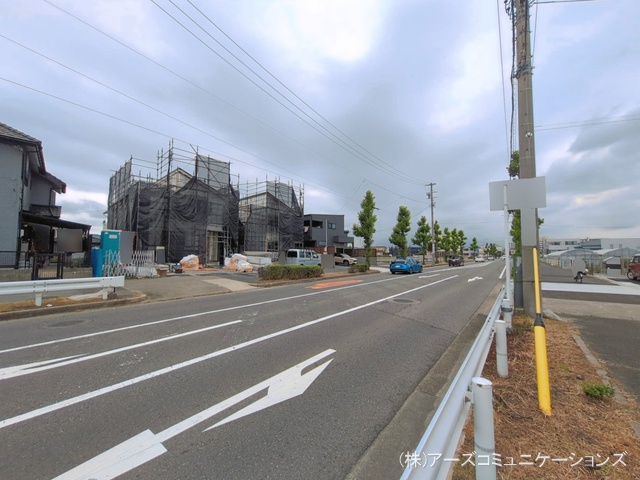 愛知県名古屋市港区福田１丁目の新築戸建てシート写真 2026年6月3日撮影