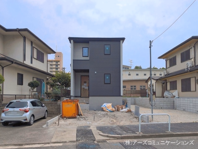 愛知県名古屋市港区秋葉1丁目の新築戸建て外構写真 2026年6月15日撮影