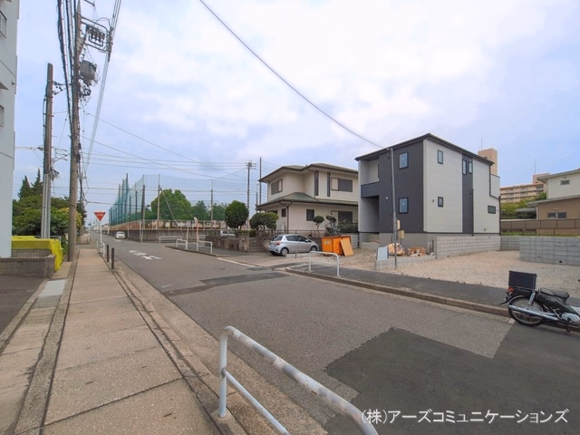 愛知県名古屋市港区秋葉1丁目の新築戸建て外構写真 2026年6月15日撮影