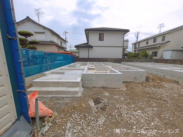 愛知県名古屋市港区福田２丁目の新築戸建て基礎写真 2026年4月20日撮影