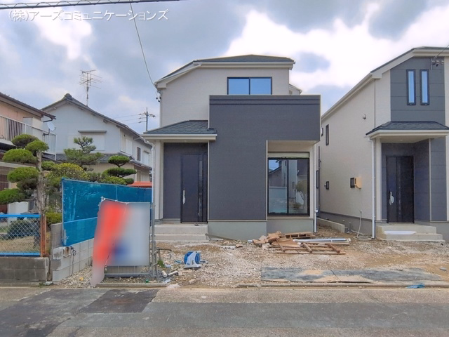 愛知県名古屋市港区福田２丁目の新築戸建て外構写真 2026年6月29日撮影