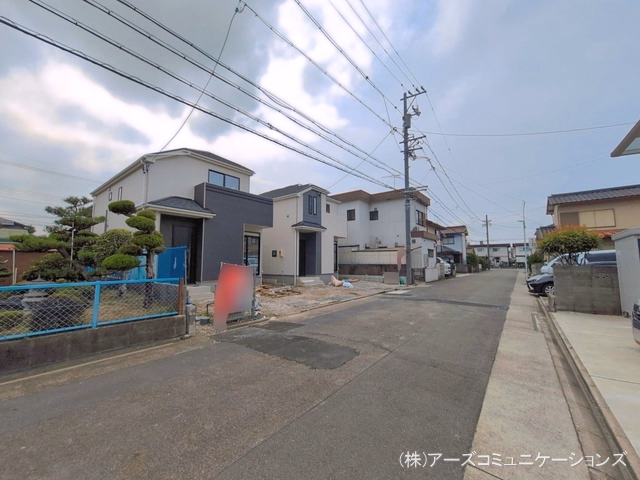 愛知県名古屋市港区福田２丁目の新築戸建て外構写真 2026年6月29日撮影