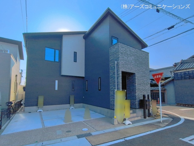 愛知県名古屋市北区如意４丁目の新築戸建て完成写真 2026年4月2日撮影