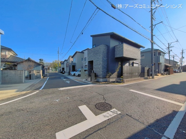 愛知県名古屋市北区如意４丁目の新築戸建て完成写真 2026年4月2日撮影