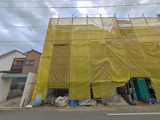 愛知県名古屋市千種区下方町１丁目の新築戸建てシート写真 2026年6月4日撮影