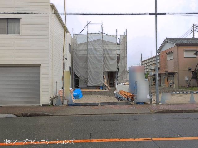 愛知県名古屋市中川区打出1丁目の新築戸建てシート写真 2026年5月20日撮影