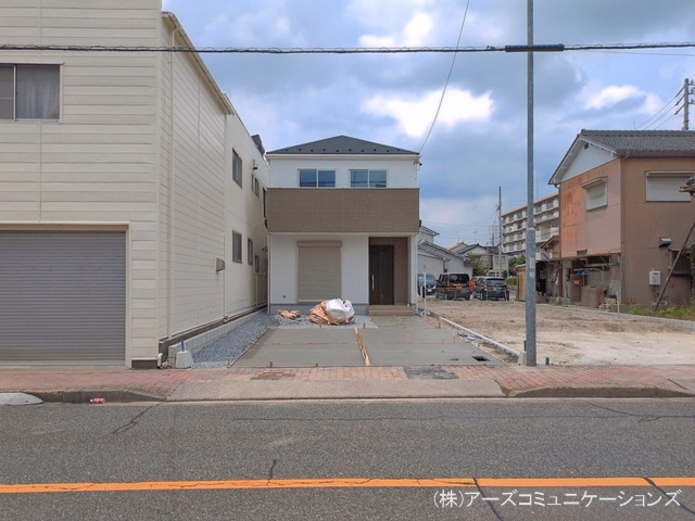 愛知県名古屋市中川区打出１丁目の新築戸建て外構写真 2026年6月15日撮影