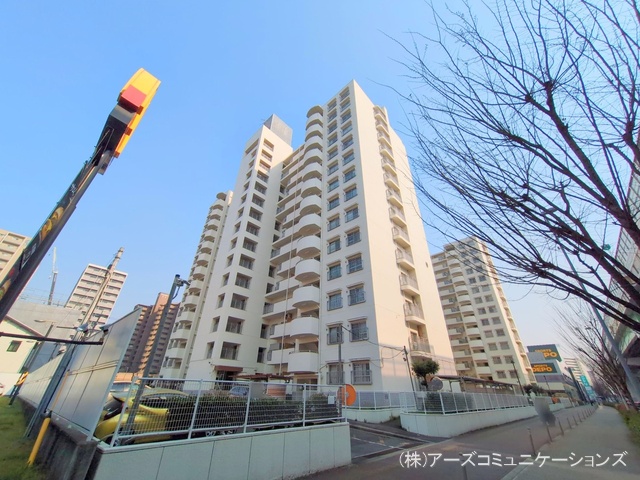 愛知県名古屋市中川区山王２丁目のマンション『山王住宅N棟』外観写真 2025年3月25日撮影