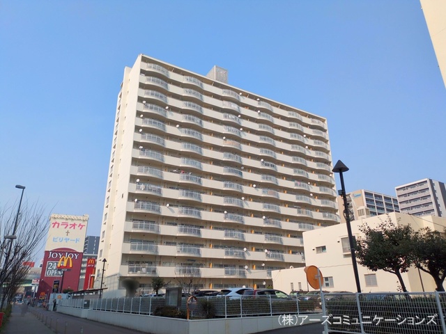 愛知県名古屋市中川区山王２丁目のマンション『山王住宅N棟』外観写真 2025年3月25日撮影