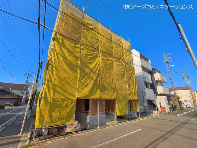 新築戸建て 名古屋市北区生駒町134 2号棟 上棟