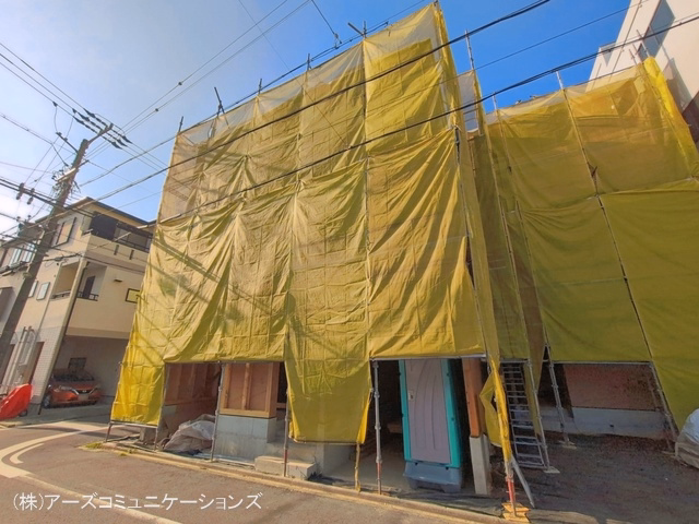 新築戸建て 名古屋市北区生駒町134 2号棟 上棟