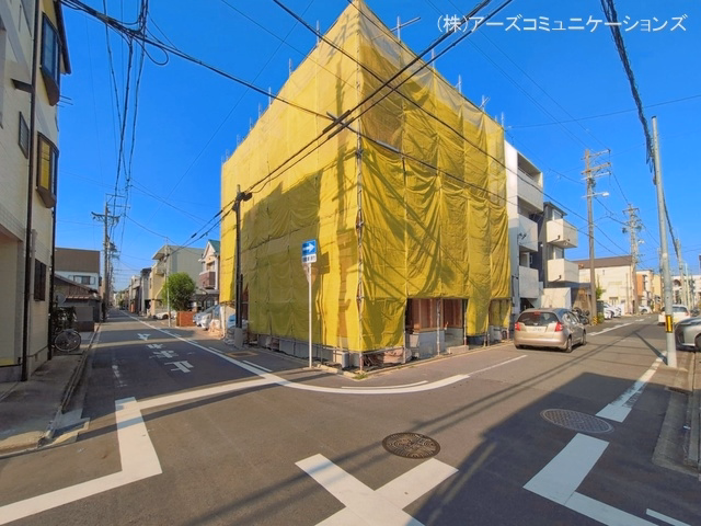 新築戸建て 名古屋市北区生駒町134 2号棟 上棟