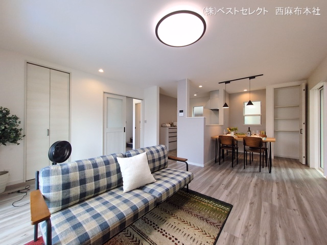 川越市志多町（戸建）R6-A リビング