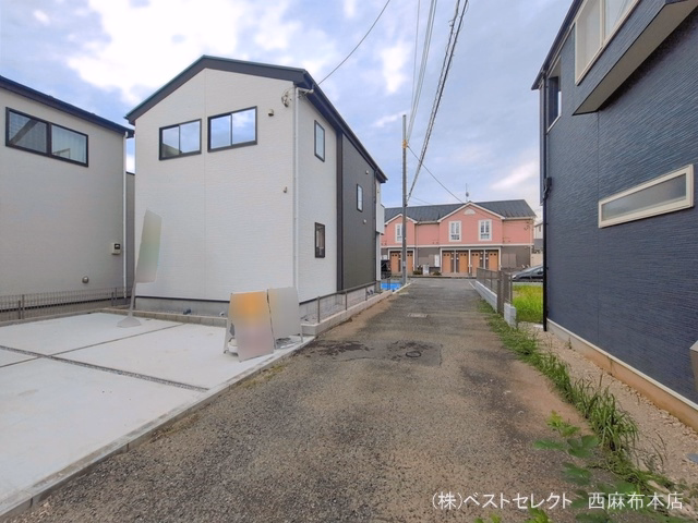 埼玉県川越市大字山田の新築戸建て外構写真 2026年7月12日撮影