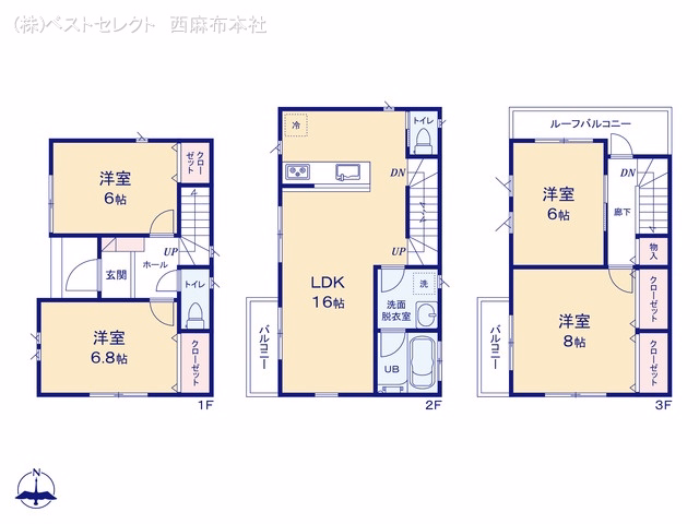 川口市大字伊刈（戸建）01 間取図