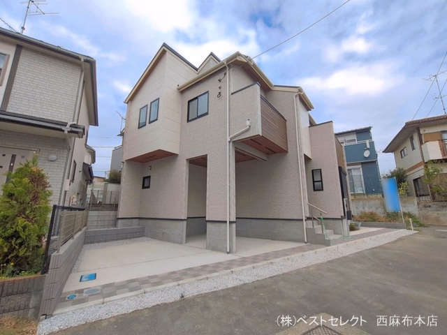 埼玉県川越市仙波町4丁目の新築戸建て完成写真 2026年4月14日撮影