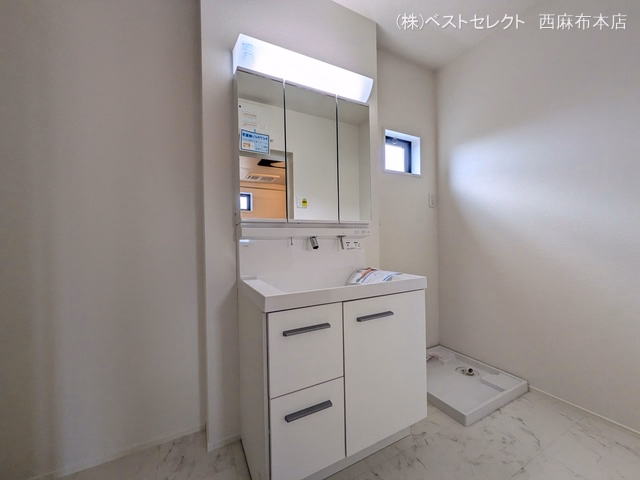 川越市熊野町（戸建）01 洗面所