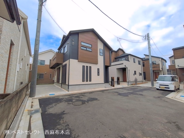 埼玉県新座市栄2丁目の新築戸建て完成写真 2026年6月28日撮影