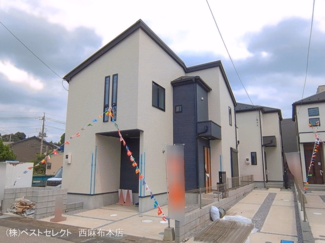 埼玉県川口市赤井3丁目の新築戸建て完成写真 2026年6月29日撮影