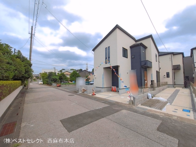 埼玉県川口市赤井3丁目の新築戸建て完成写真 2026年6月29日撮影