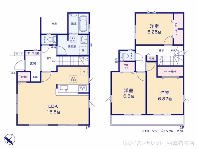 新築戸建て 川口市赤井7期7棟 7号棟 間取図