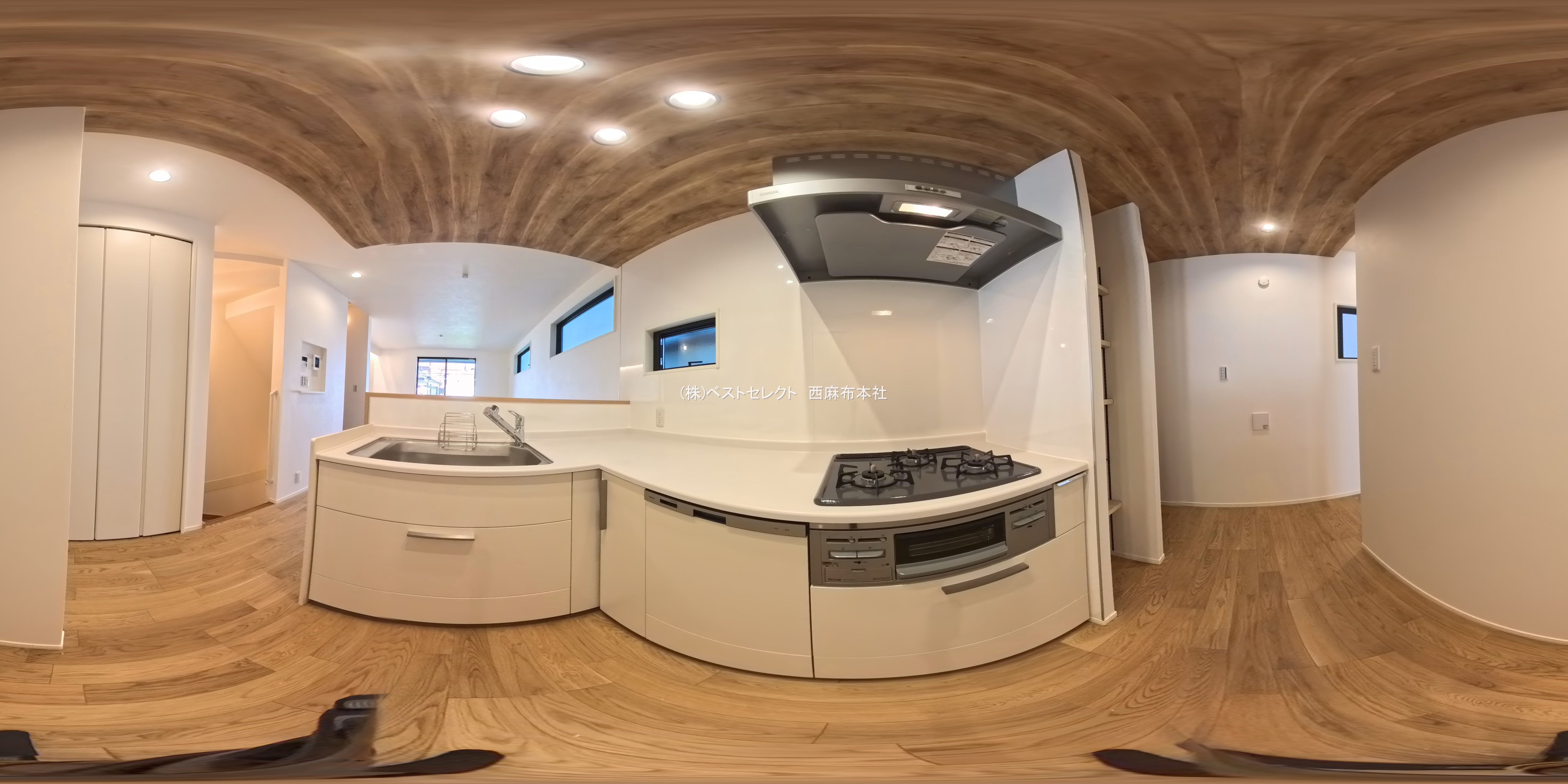 川口市上青木西4丁目（戸建）02 パノラマ（キッチン）