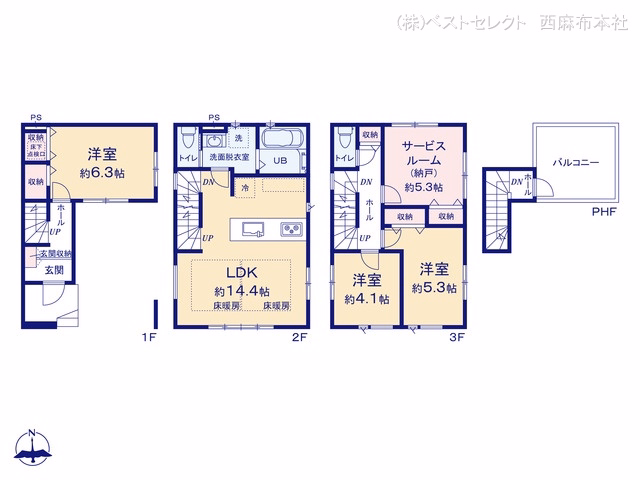 戸田市大字新曽（戸建）01 間取図