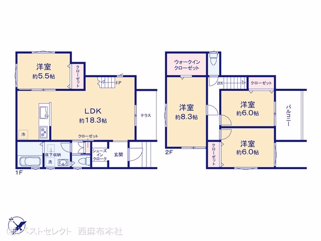 戸田市笹目7丁目(戸建) 間取図