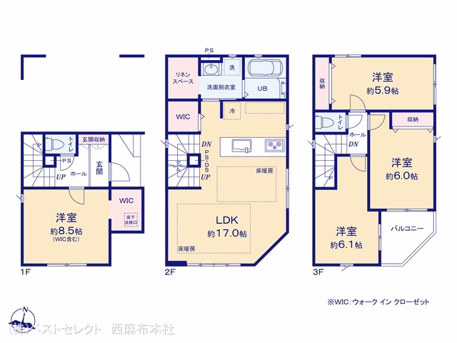 さいたま市浦和区駒場1丁目（戸建）05 間取図