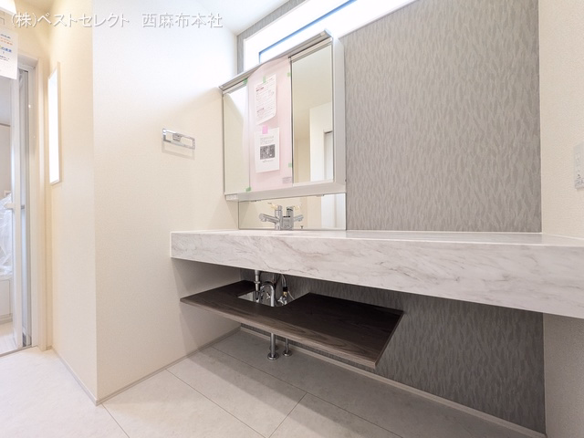 川口市坂下町2丁目(戸建)02 洗面所