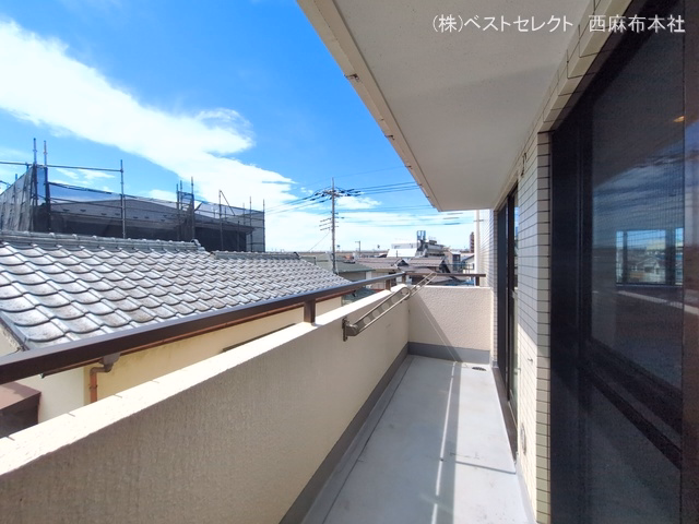 メルサニュートダミヨシ バルコニー