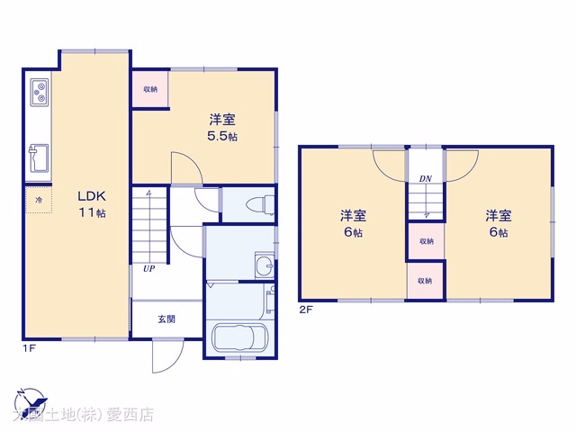 中古戸建て 愛西市須依町北前2337-1 間取図
