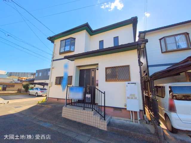 愛知県稲沢市長野３丁目の中古戸建て完成写真 2024年12月8日撮影