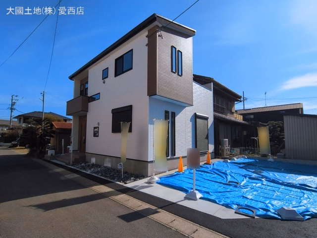 愛知県あま市木田西山の新築戸建て完成写真 2026年3月8日撮影